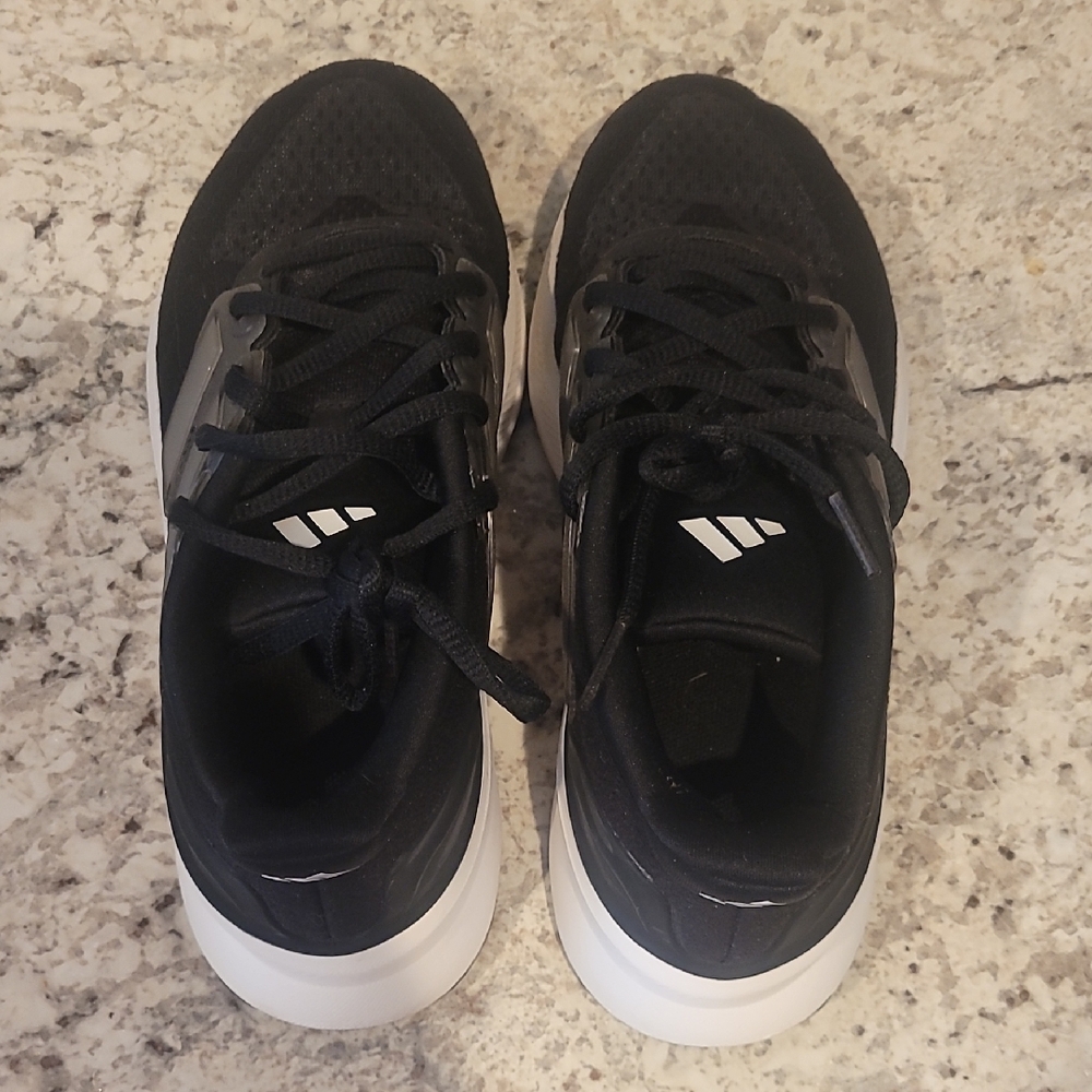 Adidas Black and White Sneakers